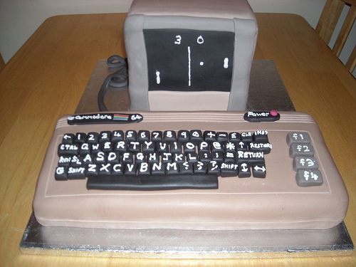Commodore 64 Cake Looks Sweet