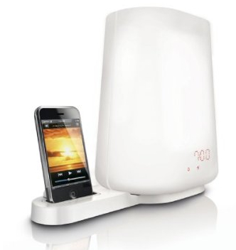 Philips HF3490 Wake-up Light iPod Dock Wakes You Up Slowly