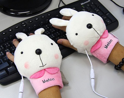 Bunny and Bear USB Hand Warmers are Sure to Earn You Respect at the Office