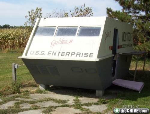 Enterprise Galileo 2 Clubhouse in Some Lucky Kid's Backyard