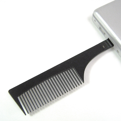 Look Good, Store Data with a Comb USB Flash Drive