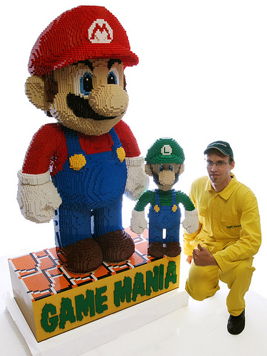 Buy a 6 Foot Tall Mario Made of LEGO (World's Largest!)