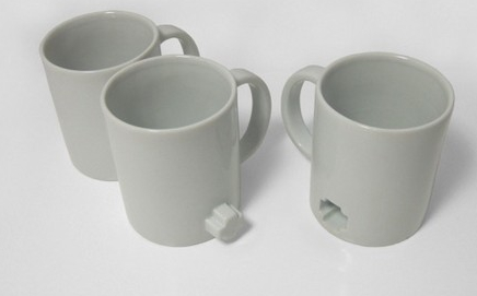 Link Mugs Hook Up for Easy Carrying