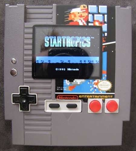 Playable NES in a Cartridge Mod
