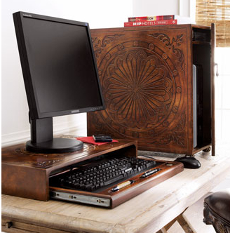 $200 CPU Stand from Neiman Marcus is Basically a Decorated Wood Box
