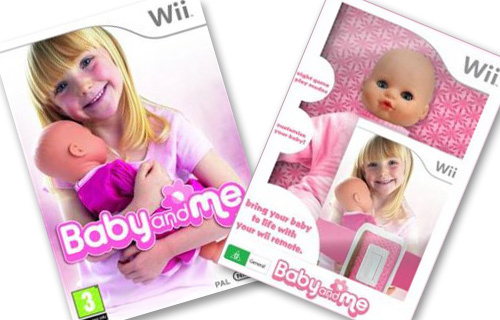 Dolls and Video Games All Together with the Baby Doll Wiimote Accessory