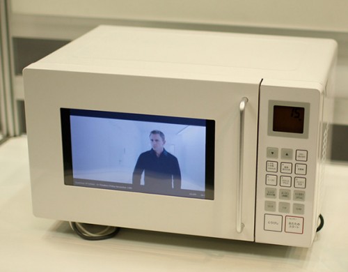 A Microwave That Plays YouTube Videos