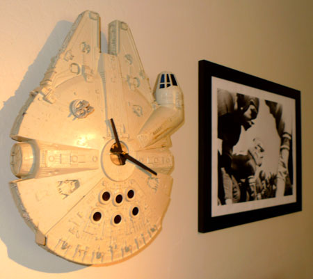 Millennium Falcon Clock