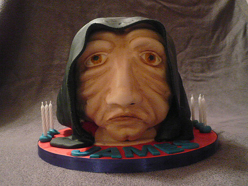 Star Wars Emperor Palpatine Cake