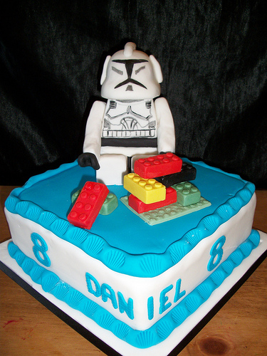 LEGO Star Wars Stormtrooper Cake 