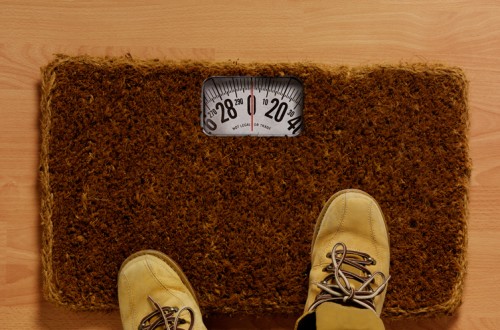 Doormat Scale- No Escaping this Weigh In