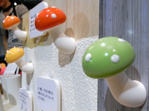 Mushroom Hooks are Ideal for Mario and Luigi's Coats