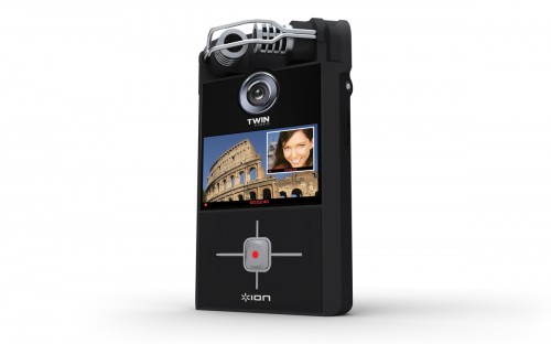 Ion Twin Video Camera Gets You Coming and Going