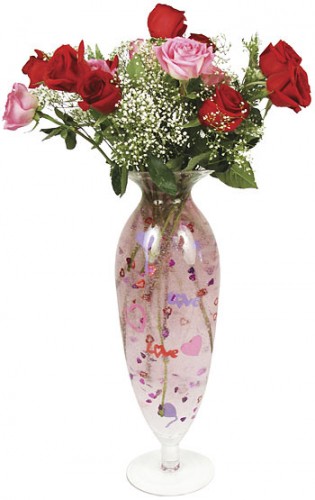 Valentine's Day Confetti Vase Kit Geekifies Your Flowers