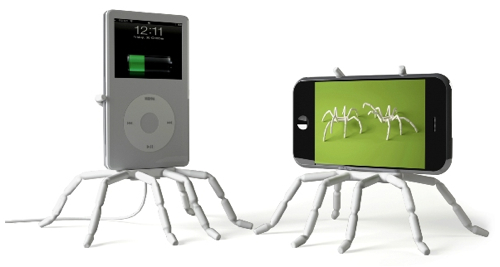 Spider Podium is a Creepy Cool iPod Holder