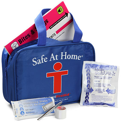 Talking First Aid Kit Tells You What to Do