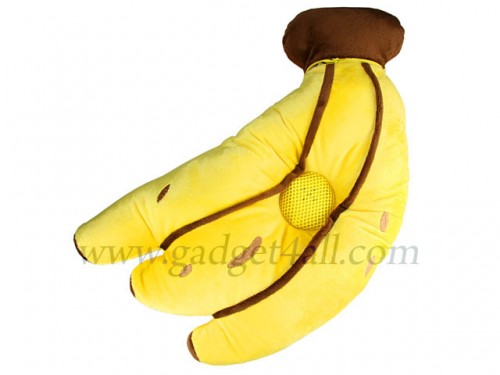 Banana Music Pillow