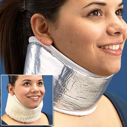 Reversible Neck Warmer Looks Like a Neck Brace or Exhaust Vent