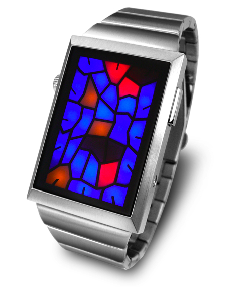 New Kisai Broke Watch from Tokyoflash Looks Like Stained Glass