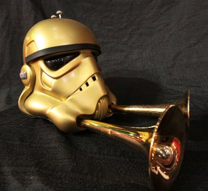 The Brasstrooper is the Coolest Stormtrooper Helmet with Trumpets You Will See Today, Guaranteed