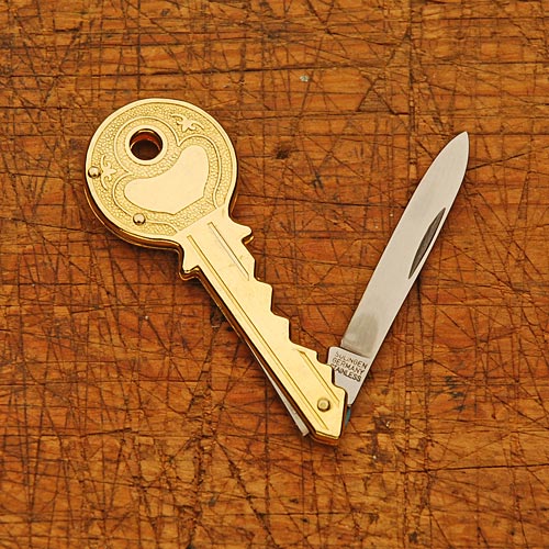 Pocket Knife Shaped Like a Key