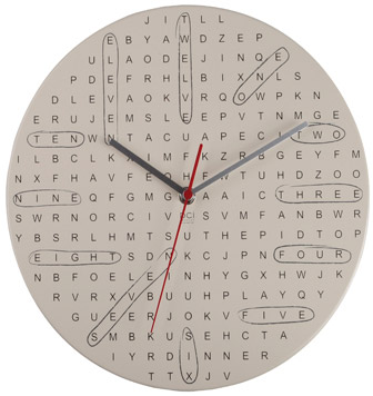 Find the Time with a Word Search Clock