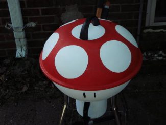 Grilltendo: Mario Mushroom Barbecue Grill