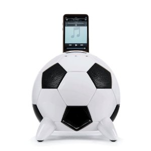 Get World Cup Ready with a Soccer Ball iPod Dock