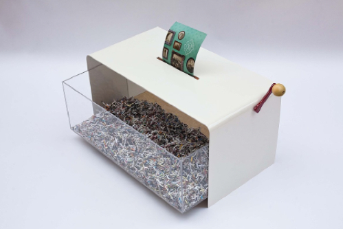 Papervore Coffee Table is Also a Shredder