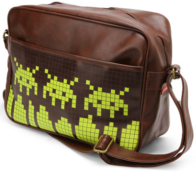 Space Invaders Messenger Bag
