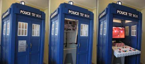 Doctor Who Tardis MAME Arcade Cabinet