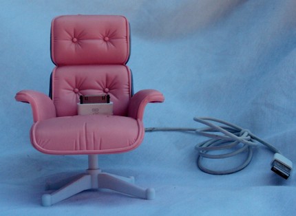 Barbie Executive Office Chair iPhone Dock