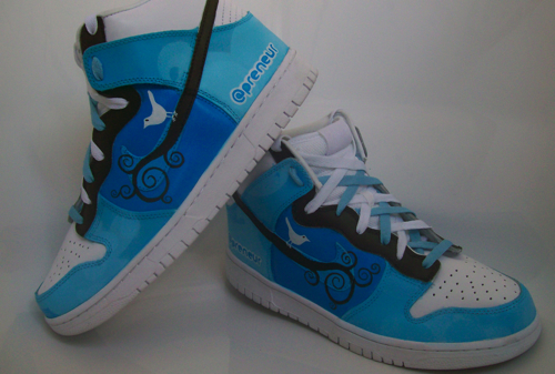 Twitter Sneakers and Other Cool Customized Kicks