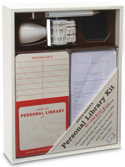 DIY Library Kit Ensures You Get Your Books Back Quickly