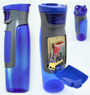 Contigo Sports Bottle With Keys and Money Compartment