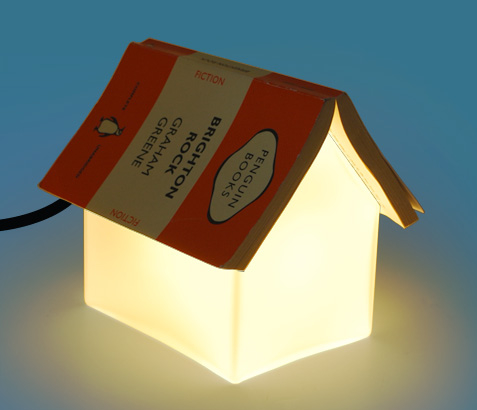 Book Rest Lamp is a Little House