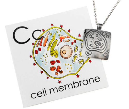 Nerd Fashion Alert: Cell Membrane Necklace