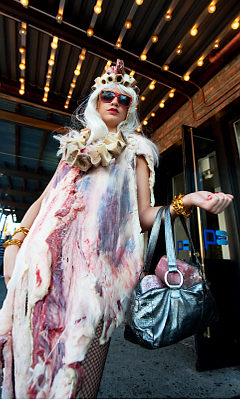 NYC Steakhouse Selling $100,000 Lady Gaga Meat Dress