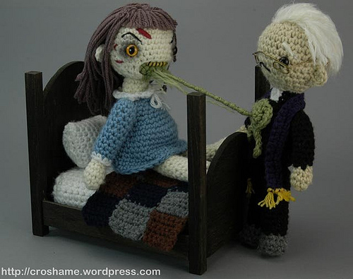 Exorcist Crochet Playset