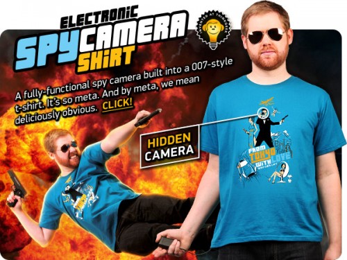 Electronic Spy Camera T-Shirt