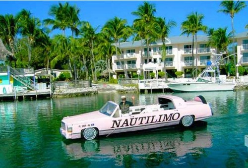 NautiLimo: Cadillac Stretch Limo Boat