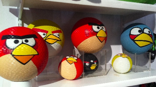 TF11: Angry Birds Rubber Playground Balls
