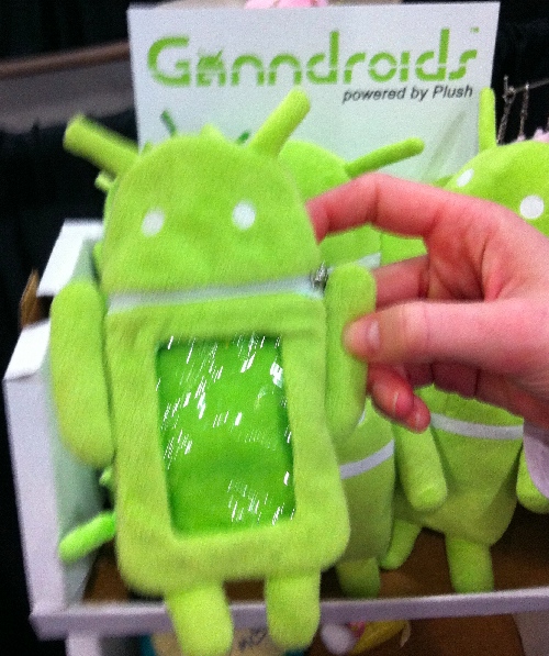 TF11: Ganndroids Plush Android Phone Case and Dolls