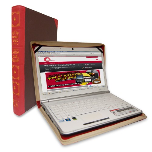 Hardback Laptop Case Looks Like a Hardcover Book