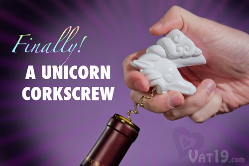 Screwnicorn: A Unicorn Corkscrew