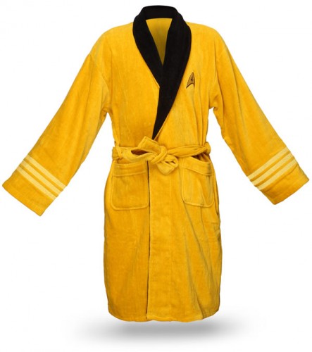 Live Long and Lounge About in Star Trek Bathrobes