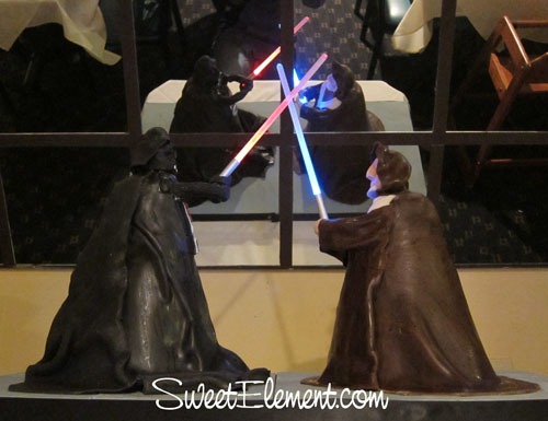 Obi-Wan Kenobi vs Darth Vader Cake