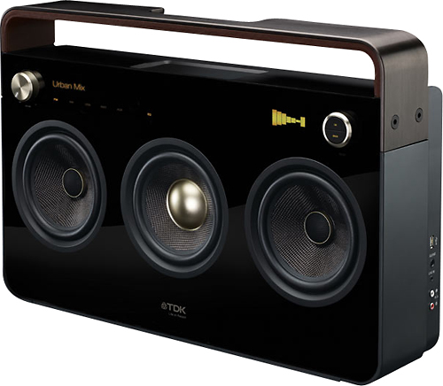 TDK Brings the Boombox Back with a 3 Speaker System