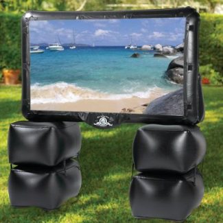 Outdoor Inflatable Home Theater Turns Your Yard Into a Movie Theater