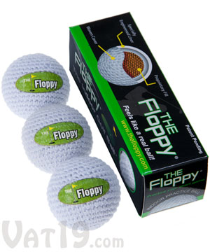 Floppy Indoor Golf Balls